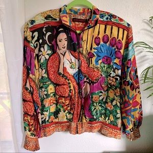 Vintage Silk Jacket